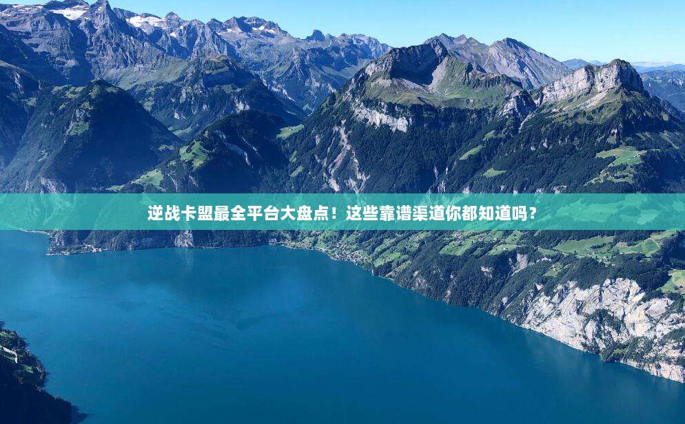 逆战卡盟最全平台大盘点！这些靠谱渠道你都知道吗？